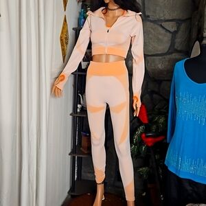 3pc Peach Tracksuit